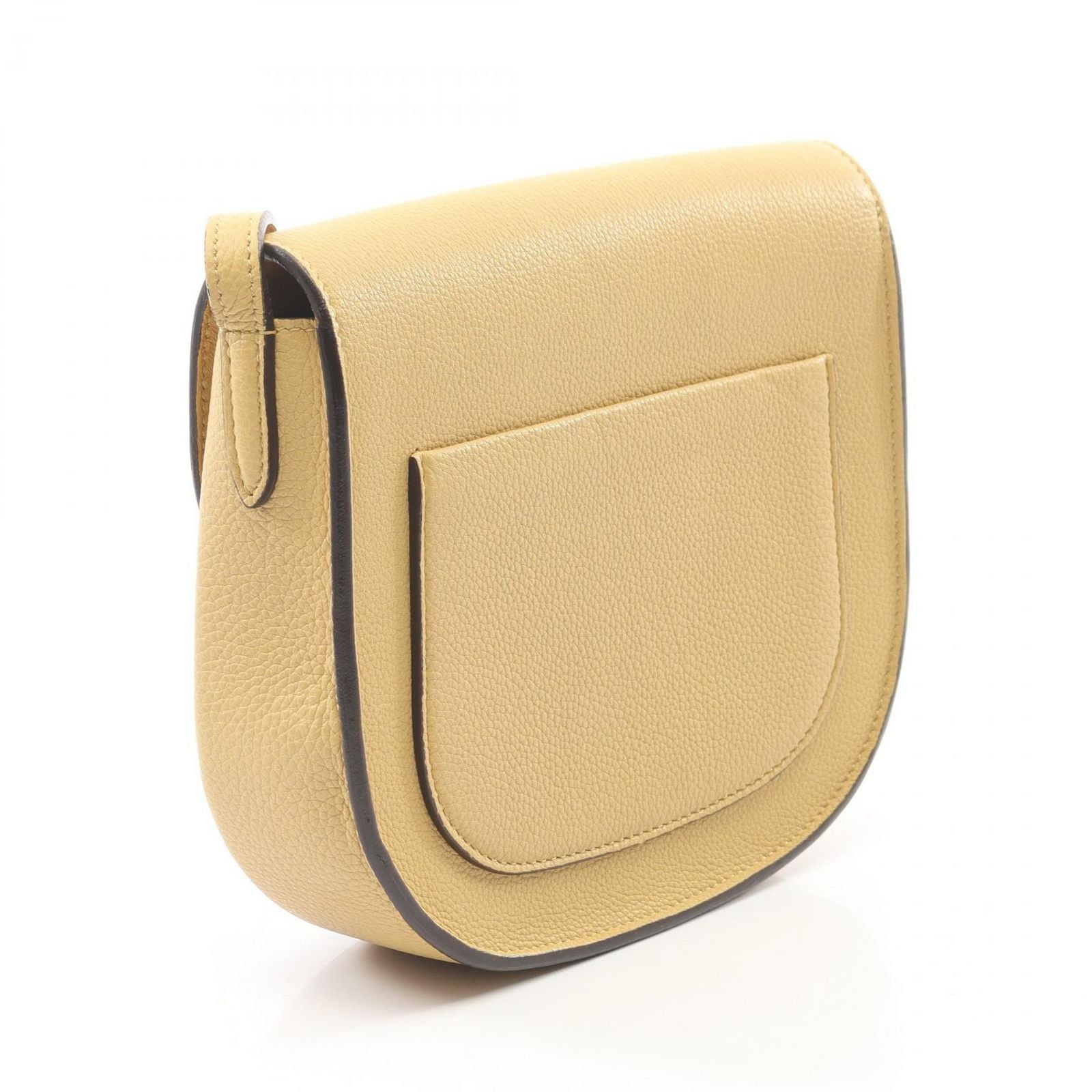Celine Shoulder Bag Small Trotter Yellow Leather — view 2