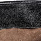 Bottega Veneta Handbag Intrecciato Rome Bag Black Leather — view 4