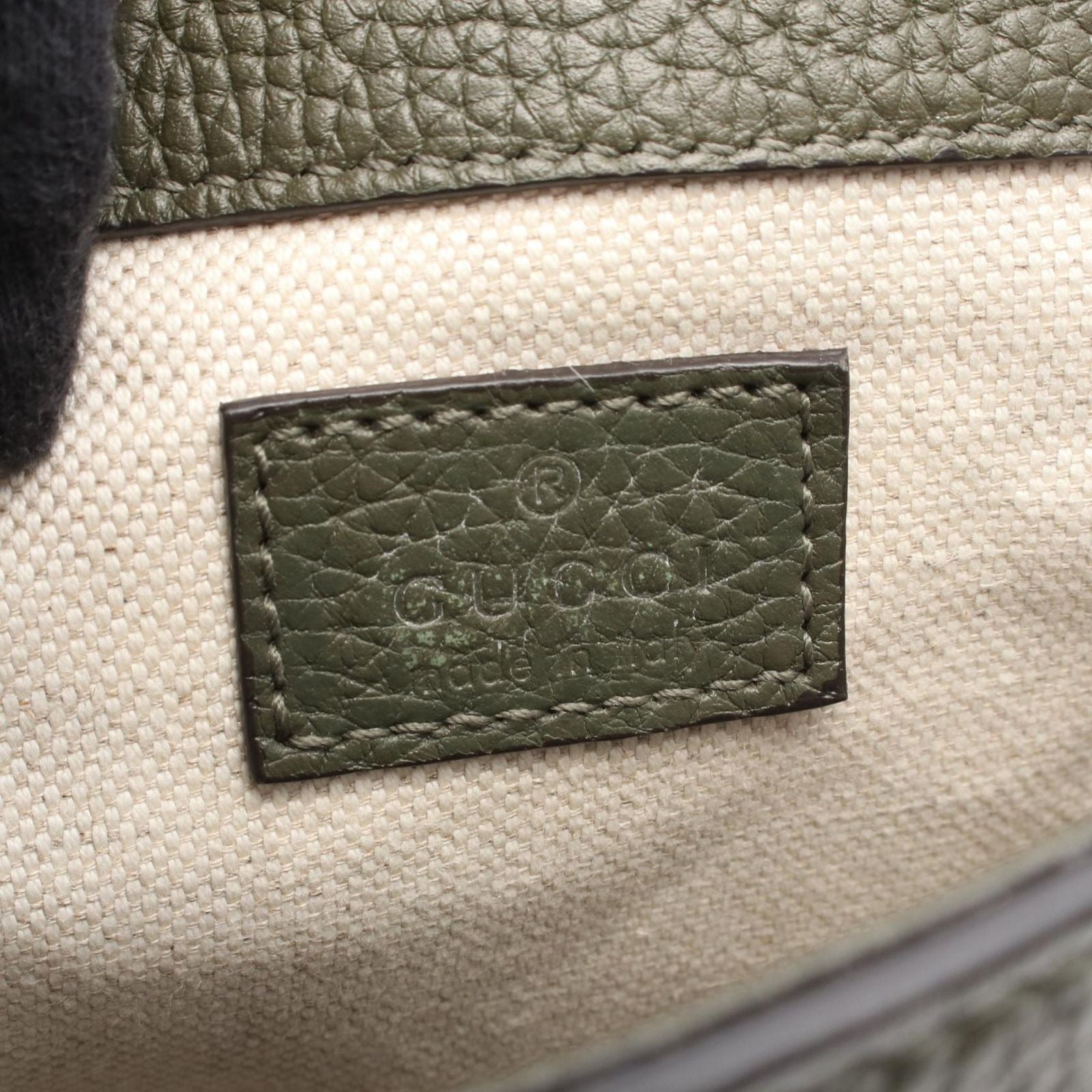 Gucci Shoulder Bag Small Jumbo GG Leather — view 4