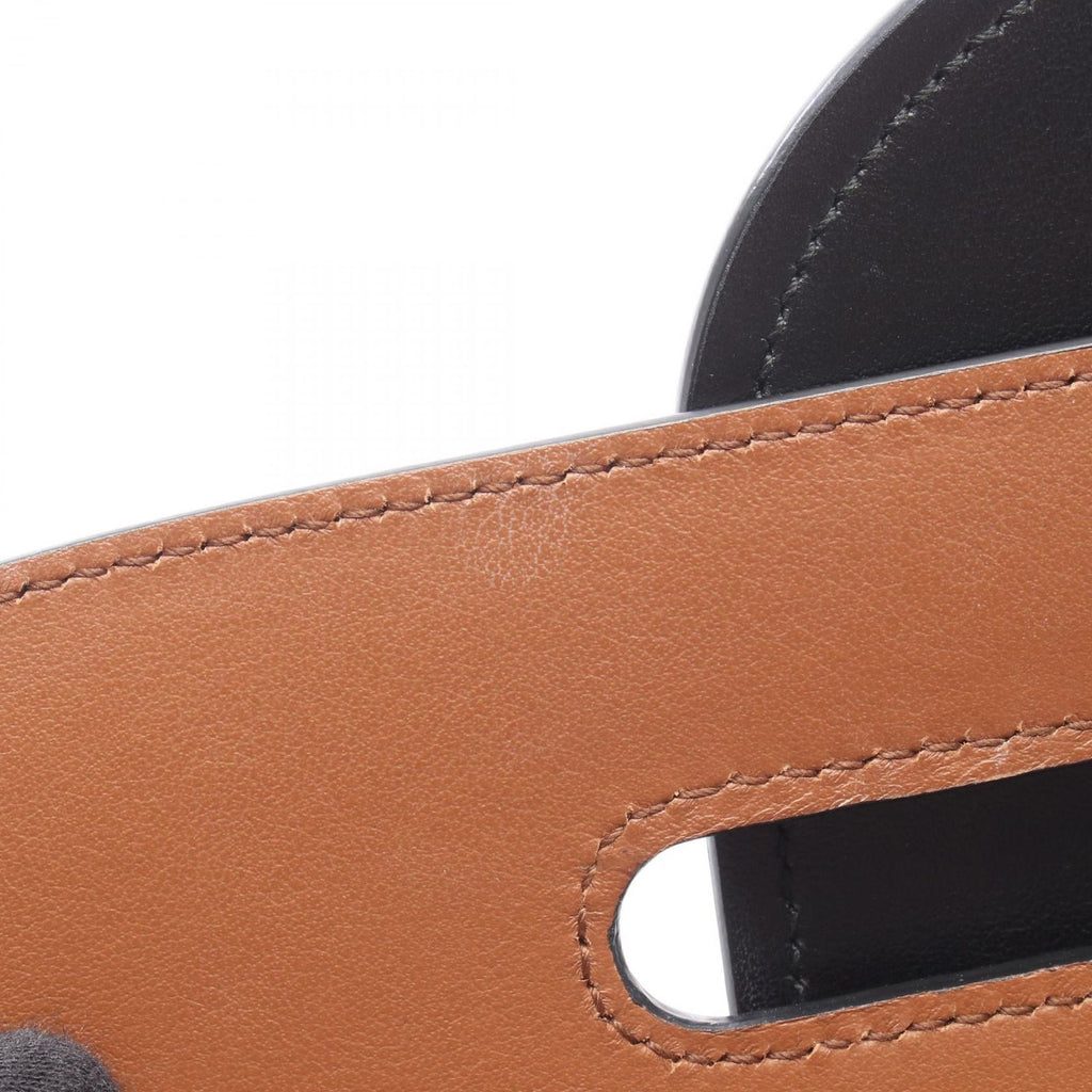 Prada Shoulder Bag City Calf Brown Black Leather Sydney — view 5