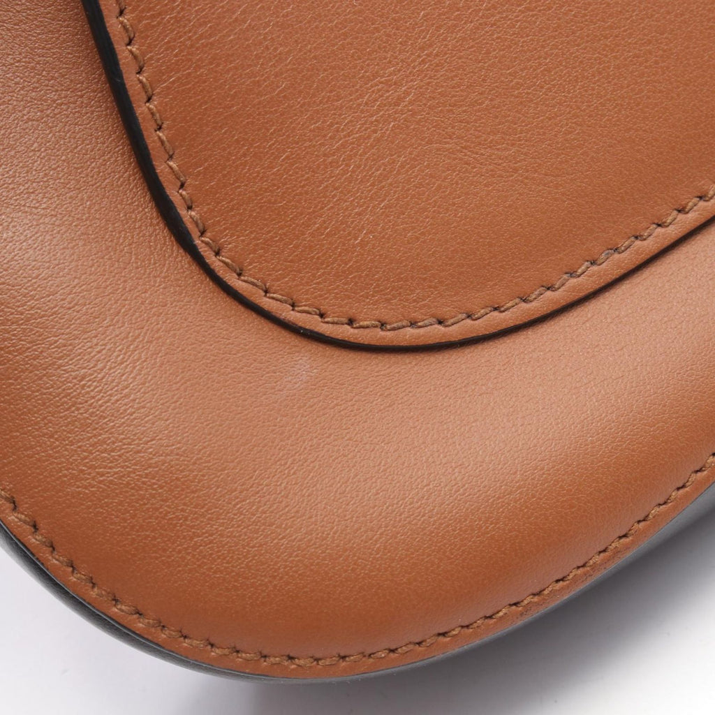 Prada Shoulder Bag City Calf Brown Black Leather Sydney — view 8