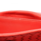 Bottega Veneta Shoulder Bag Small Olympia Red Leather — view 6