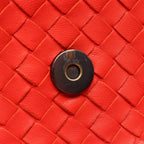 Bottega Veneta Shoulder Bag Small Olympia Red Leather — view 9