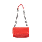 Bottega Veneta Shoulder Bag Small Olympia Red Leather