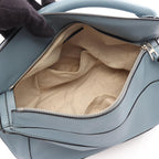 Loewe Handbag Puzzle Bag 2-Way Light Blue Leather — view 3