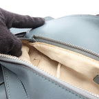 Loewe Handbag Puzzle Bag 2-Way Light Blue Leather — view 7