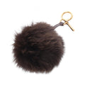 Fendi Charm Pom Brown Pom