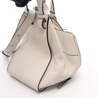 Loewe Handbag Hammock Bag Small 2-Way White Leather — view 6
