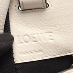 Loewe Handbag Hammock Bag Small 2-Way White Leather — view 4