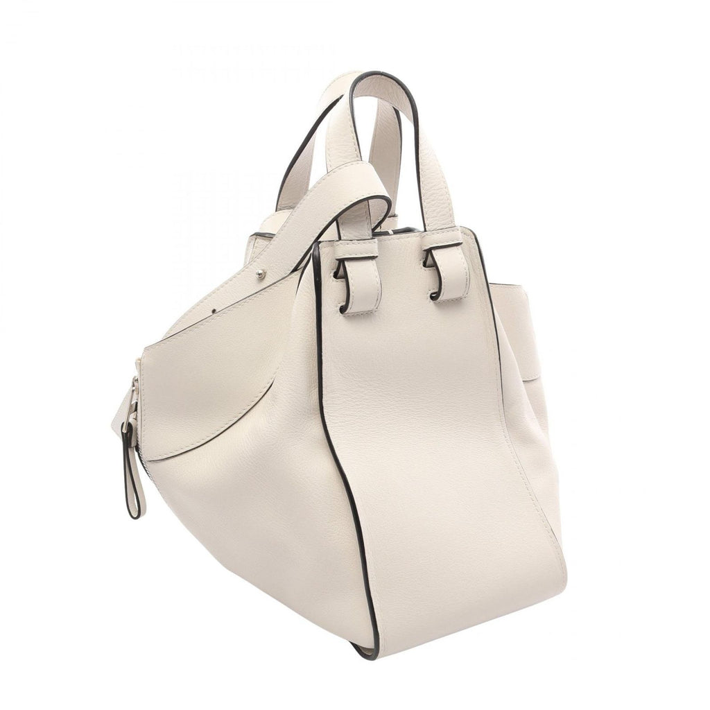 Loewe Handbag Hammock Bag Small 2-Way White Leather — view 2