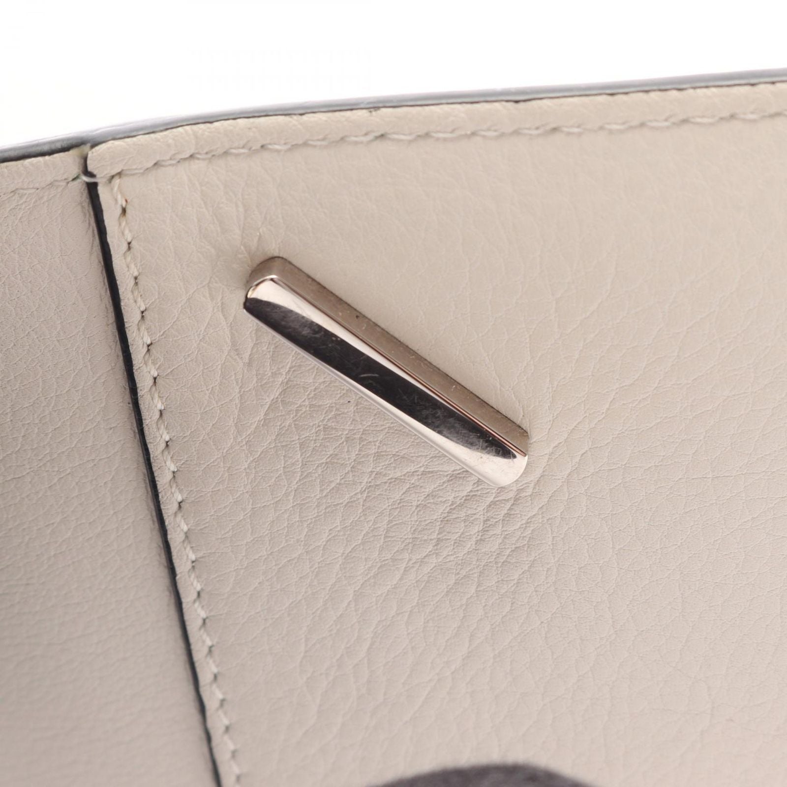 Loewe Handbag Hammock Bag Small 2-Way White Leather — view 7