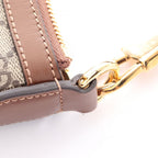 Gucci Shoulder Bag Interlocking GG Supreme Beige Brown Canvas Leather — view 7