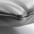 Saint Laurent Paris Clutch Puffy Pouch Black Leather Large — view 7