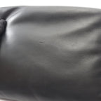 Saint Laurent Paris Clutch Puffy Pouch Black Leather Large — view 5