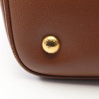 Prada Handbag 2-Way Brown Leather Tote — view 8