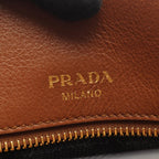 Prada Handbag 2-Way Brown Leather Tote — view 4