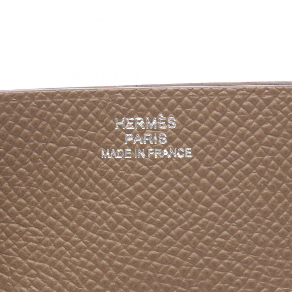 Hermes Card Case Pocket Etoupe — view 4