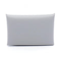 Hermes Coin Case Calvi Gris Perle Leather