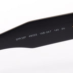 Prada Sunglasses Gradient Lens Flower Black Eyewear — view 5
