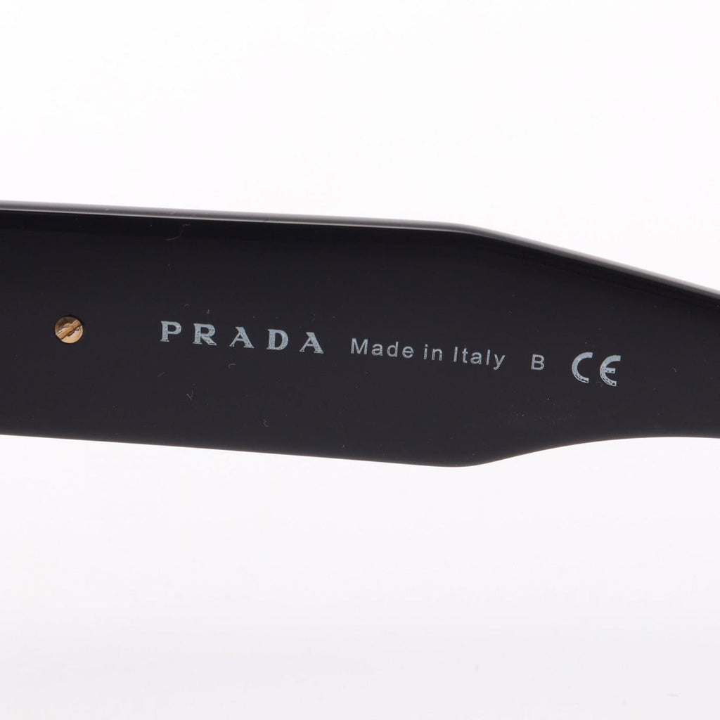 Prada Sunglasses Gradient Lens Flower Black Eyewear — view 4