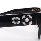 Prada Sunglasses Gradient Lens Flower Black Eyewear — view 7