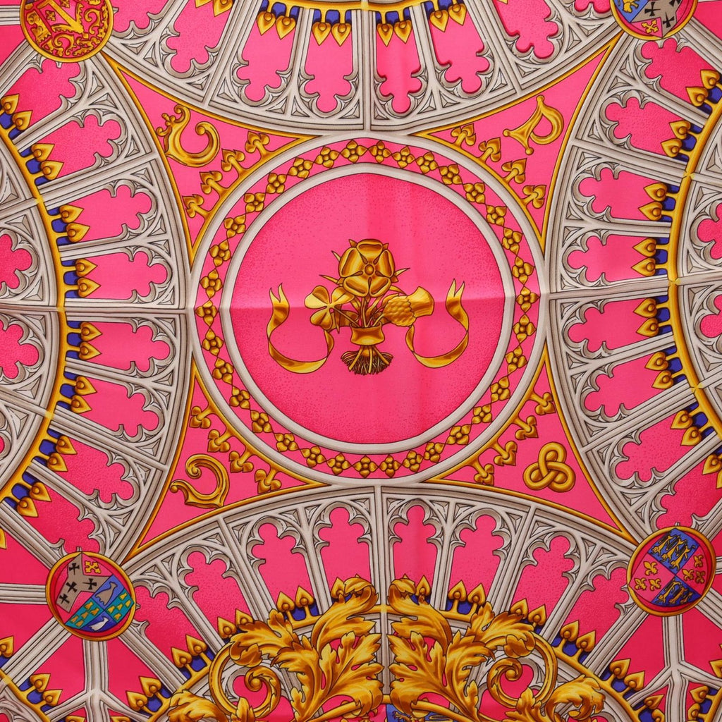 Hermes Scarf Carre 90 British Heraldry Silk — view 6