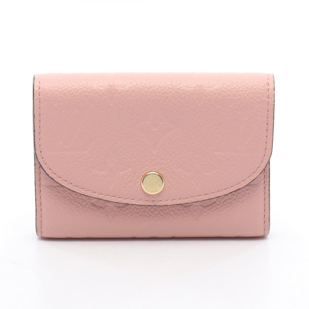 Louis Vuitton Bifold Wallet Porte-Monnaie Rosalie Rose Poudre Leather