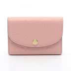 Louis Vuitton Bifold Wallet Porte-Monnaie Rosalie Rose Poudre Leather