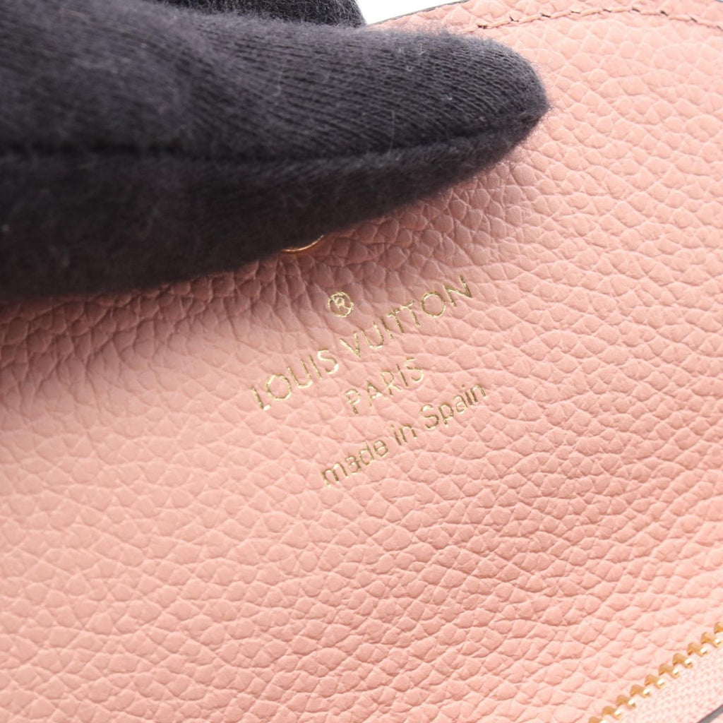 Louis Vuitton Bifold Wallet Porte-Monnaie Rosalie Rose Poudre Leather — view 4