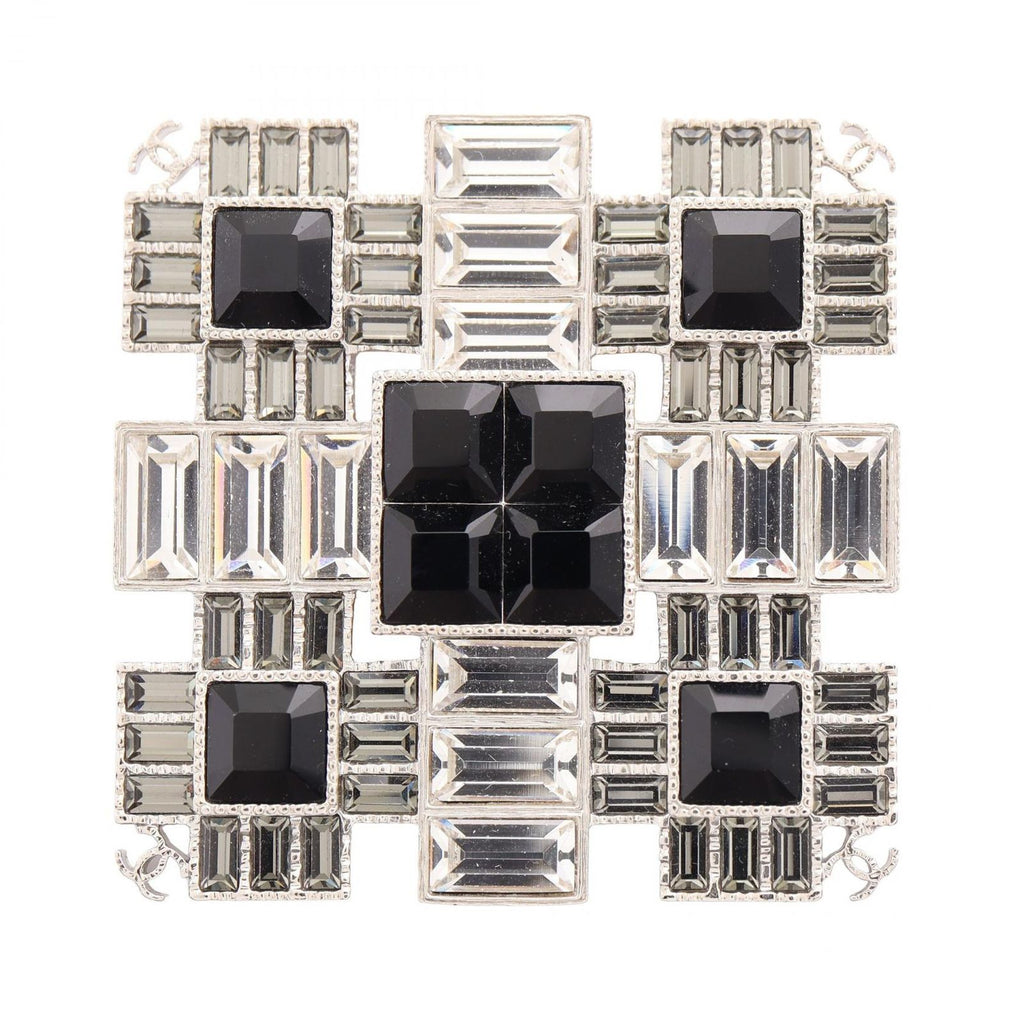 Chanel Brooch CC Logo Square Brooches