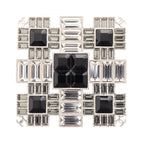 Chanel Brooch CC Logo Square Brooches