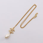 Chanel Necklace CC Logo — view 3