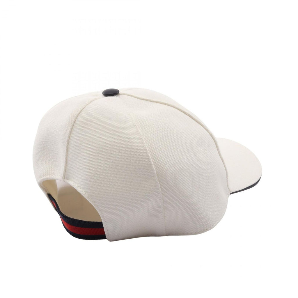 Gucci Cap Interlocking Sherry Line Baseball White Cap — view 2