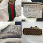 Gucci GG Canvas Tote Sherry Line Brown — view 6