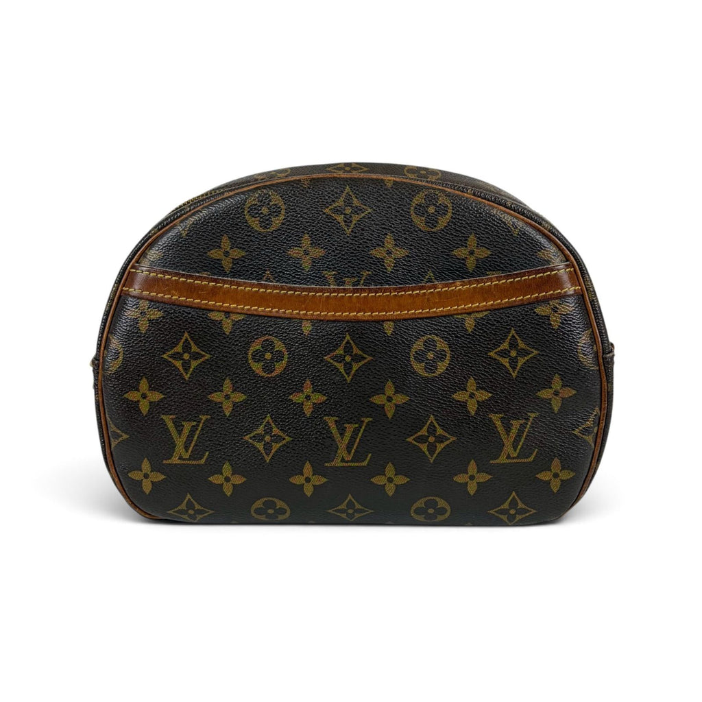 Louis Vuitton Shoulder Bag Blois Monogram Lambskin Brown Pochette — view 2