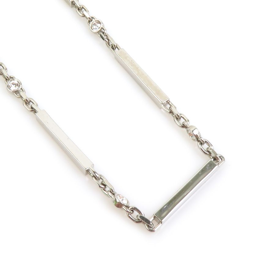Saint Laurent Necklace Silver