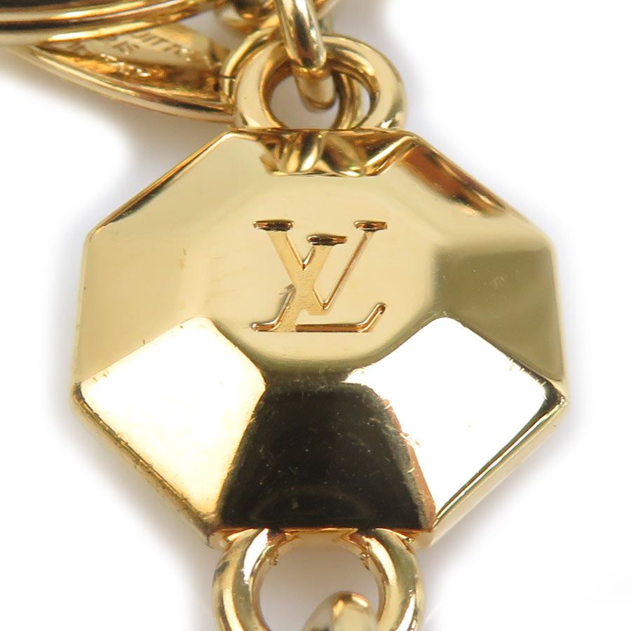 Louis Vuitton Key Ring Charm Porte Cles LV Facet Key Holder — view 4
