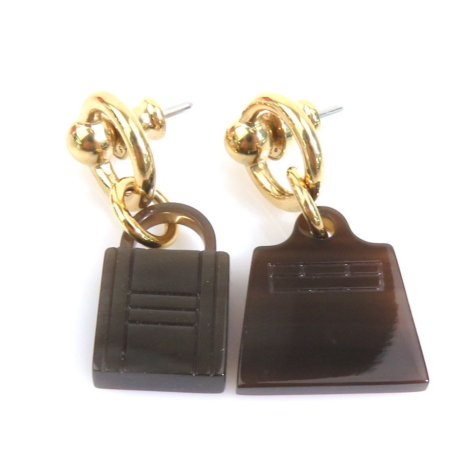Hermes Earrings Amulet Maroquinier