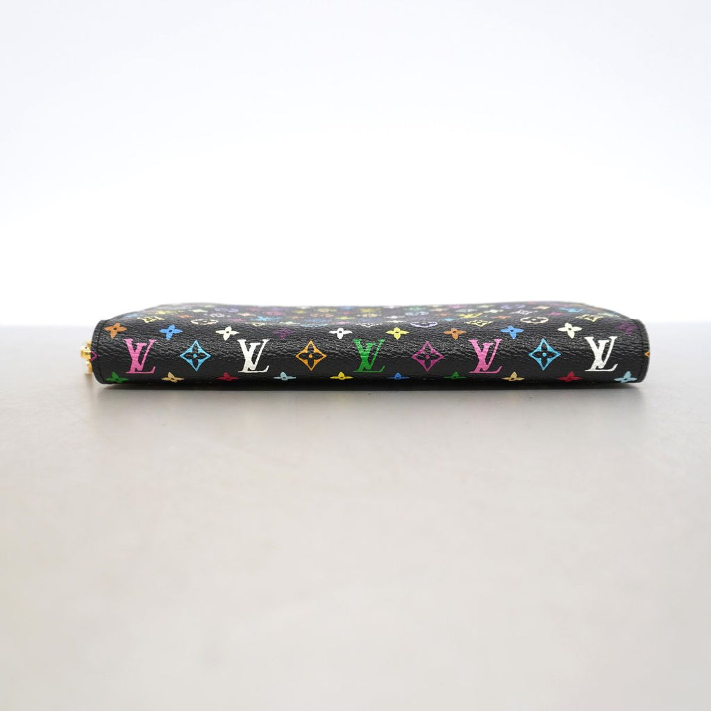 Louis Vuitton Wallet Monogram Multicolor Zippy Noir Grenade — view 2