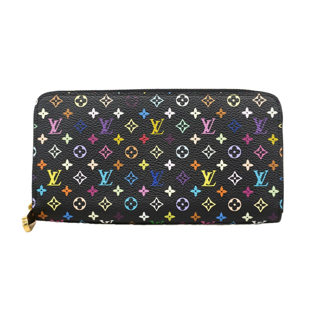 Louis Vuitton Wallet Monogram Multicolor Zippy Noir Grenade