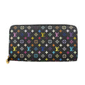 Louis Vuitton Wallet Monogram Multicolor Zippy Noir Grenade