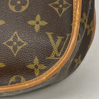 Louis Vuitton Shoulder Bag Monogram Menilmontan PM Brown — view 8