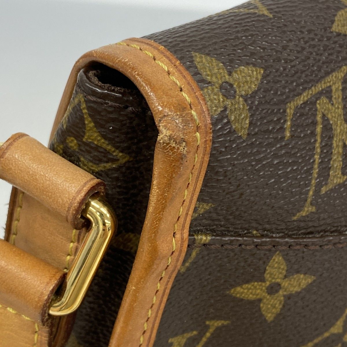 Louis Vuitton Shoulder Bag Monogram Menilmontan PM Brown — view 7