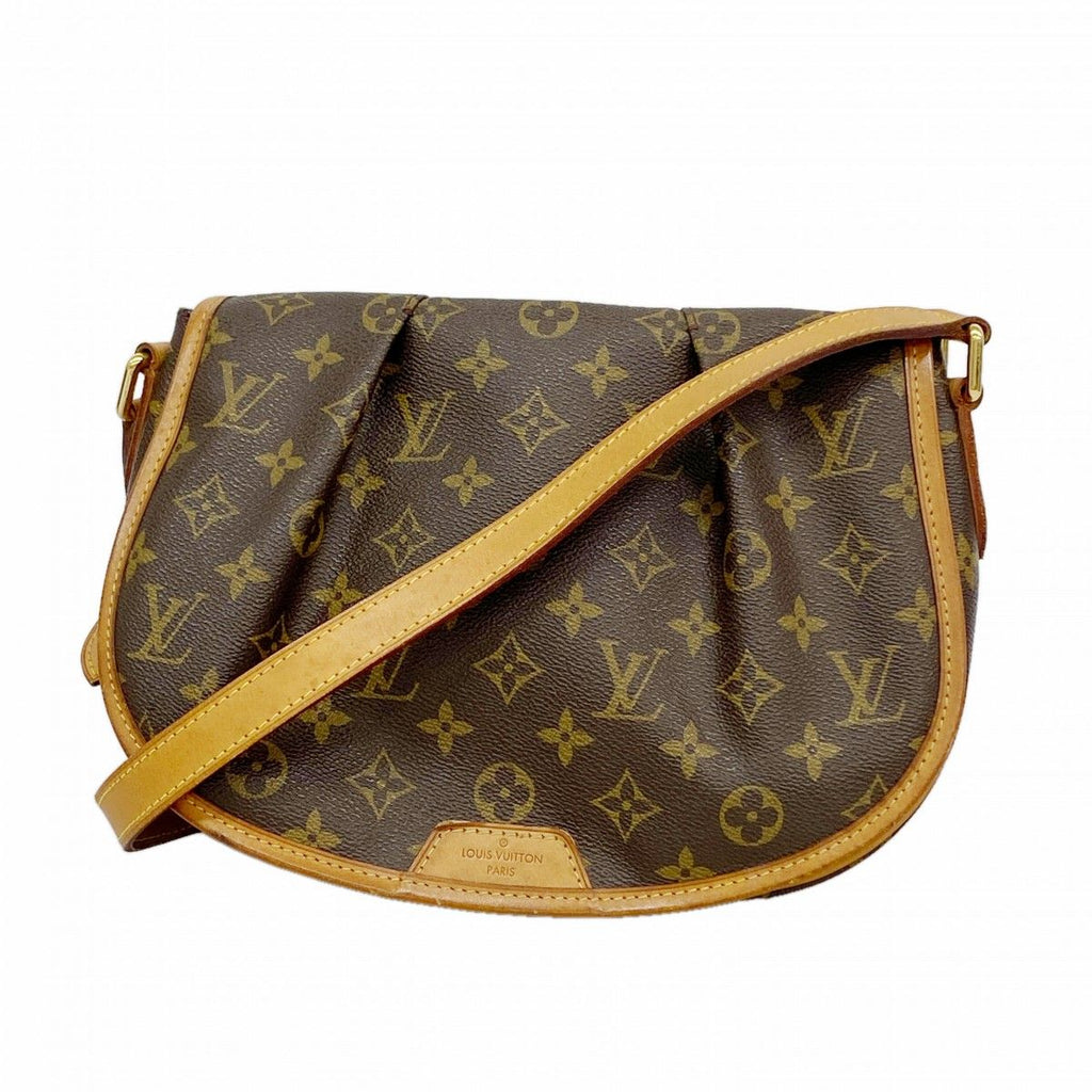 Louis Vuitton Shoulder Bag Monogram Menilmontan PM Brown