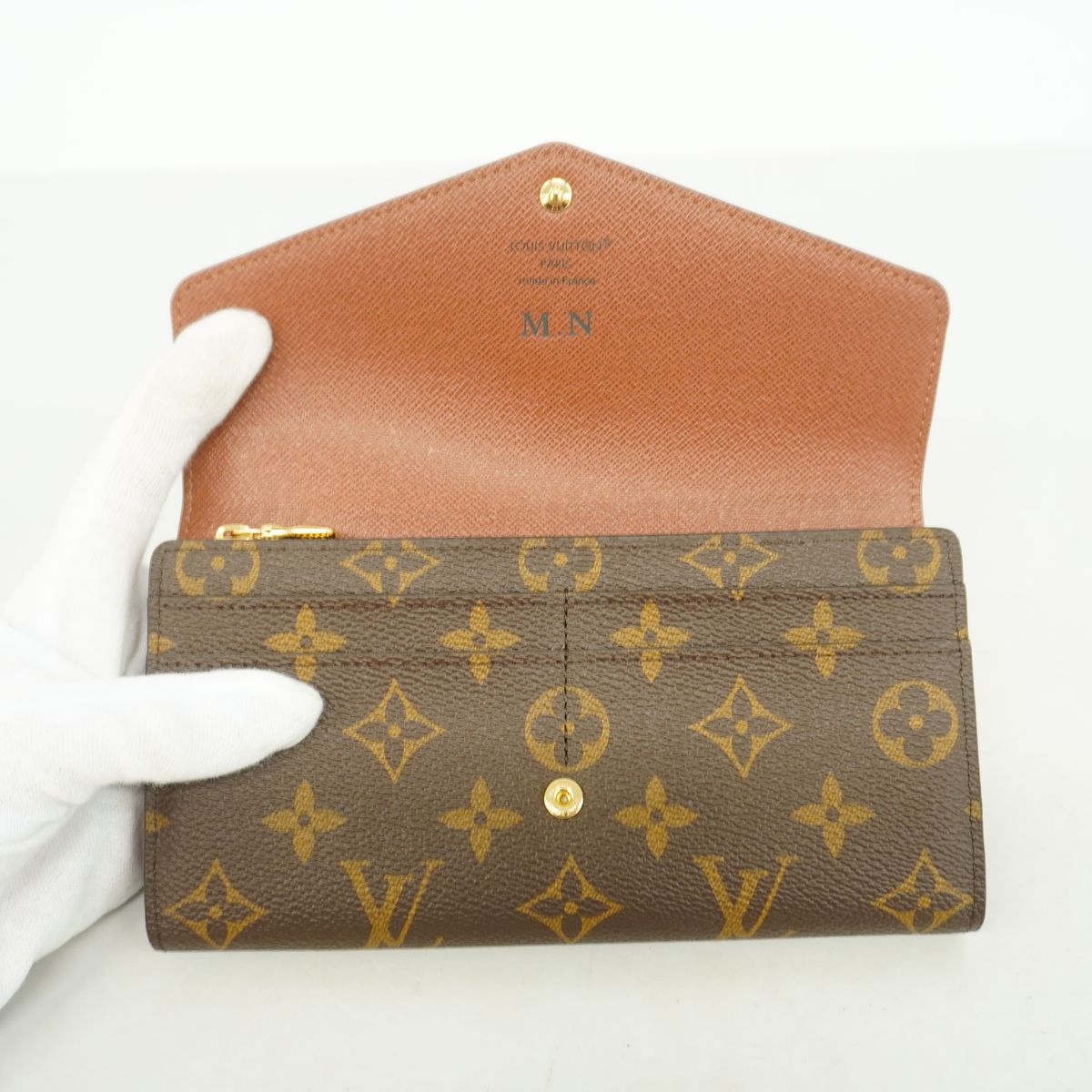 Louis Vuitton Wallet Monogram Portefeuille Sarah Brown — view 6