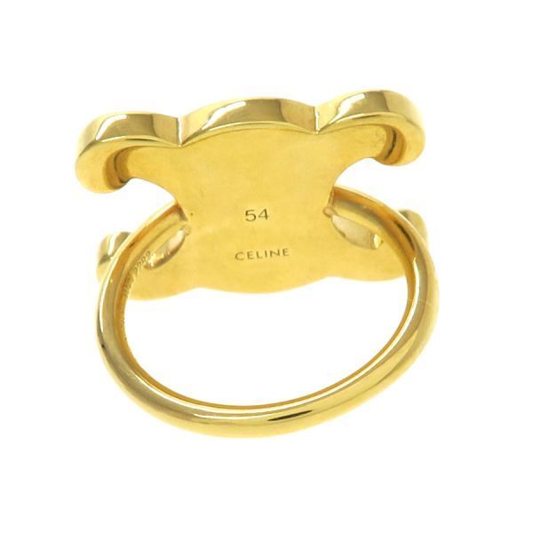 Celine Triomphe Rhinestone Ring — view 3
