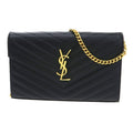 Saint Laurent Paris Cassandra Classic Chain Wallet Shoulder