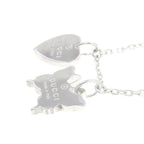 Gucci Butterfly Necklace Silver — view 4