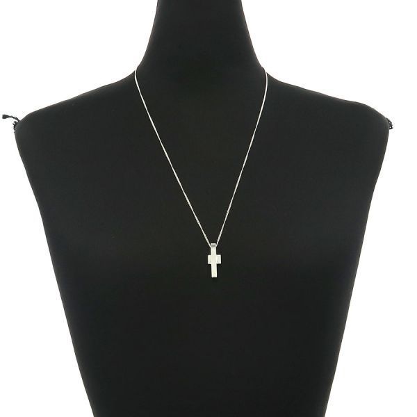 Gucci Cross Necklace Silver — view 8