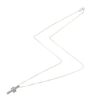 Gucci Cross Necklace Silver